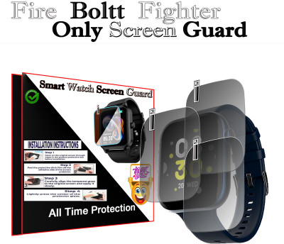 daffin Screen Guard for Fire Boltt Fighter(Pack of 3)