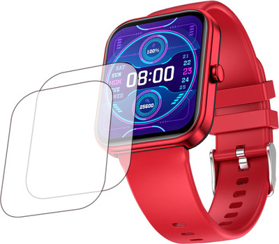 ejzatex Screen Guard for Fire-Boltt Wonder Smartwatch screen guard(Pack of 2)