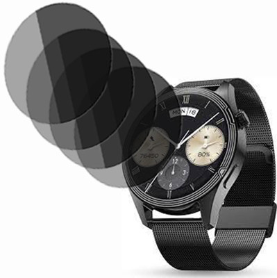 XAZE Screen Guard for Pebble Carbon Smartwatch(Pack of 4)