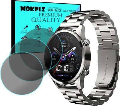 MOKPLZ Screen Guard for NOISEFIT HALO PLUS SMARTWATCH(Pack of 3)