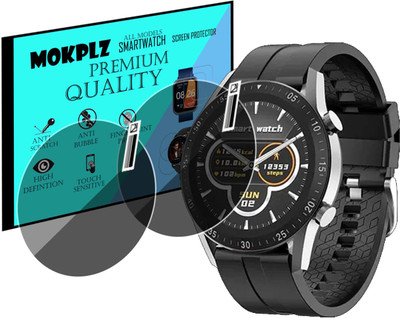 MOKPLZ Screen Guard for FIRE BOLTT TALK 3 SMARTWATCH(Pack of 2)