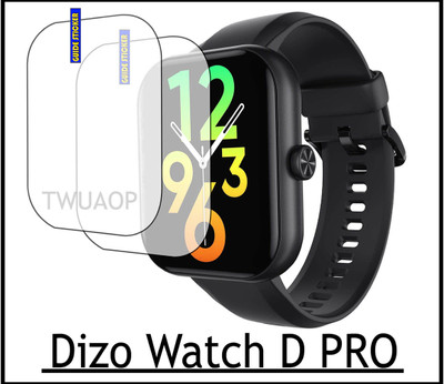 TWUAOP Screen Guard for DIZO WATCH D PRO(Pack of 2)