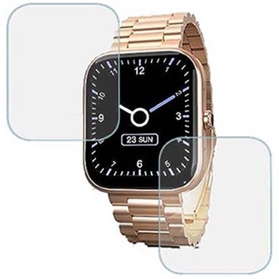 MOKPLZ Screen Guard for FIRE BOLTT ENCORE SMARTWATCH(Pack of 2)