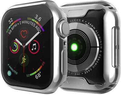 KAZUKI Screen Guard for 42mm Apple Watch Series 3/Series 2/Series 1 (42mm) Soft Flexible Case (Grey)(Pack of 1)
