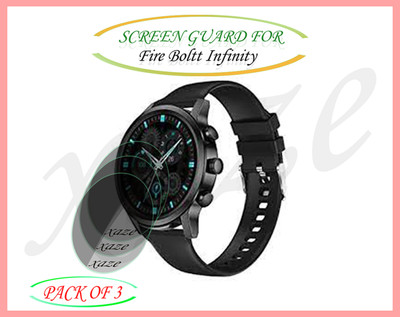 XAZE Screen Guard for Fire Boltt Infinity Smartwatch(Pack of 3)