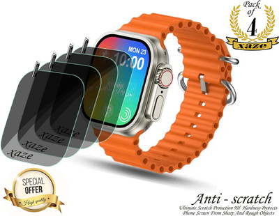 XAZE Screen Guard for Pebble Cosmos Engage Smartwatch(Pack of 4)