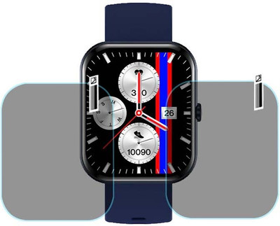 MOKPLZ Screen Guard for FIRE BOLTT TERMINATOR SMARTWATCH(Pack of 2)