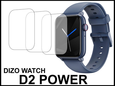 TWUAOP Screen Guard for DIZO WATCH D2 POWER(Pack of 3)
