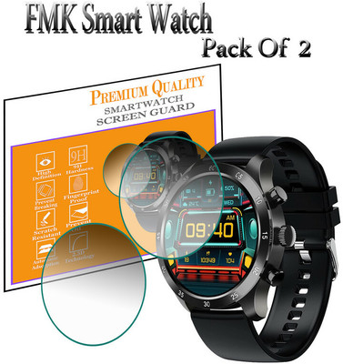 HIDEOUS Screen Guard for FMK Smart Watch(Pack of 2)