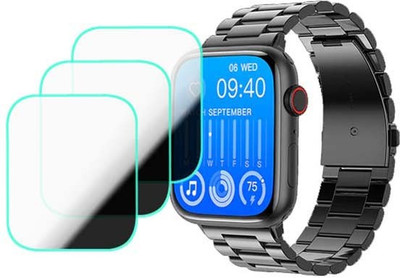 MOKPLZ Screen Guard for FIRE BOLTT VOGUE MARTWATCH(Pack of 3)