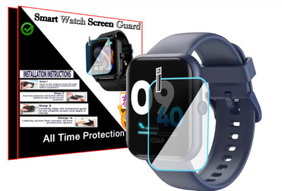HIDEOUS Screen Guard for DIZO Watch D Plus.(Pack of 1)