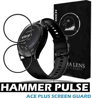 CXRTOPIL Screen Guard for HAMMER PULSE ACE PLUS SMARTWATCH(Pack of 2)