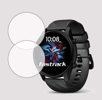 EJZATEX Screen Guard for FASTRACK OPTIMUS SMARTWATCH, SCREEN GUARD(Pack of 2)