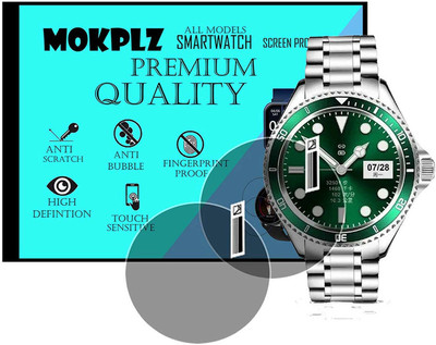 MOKPLZ Screen Guard for FIRE BOLTT QUANTUM SMARTWATCH(Pack of 2)