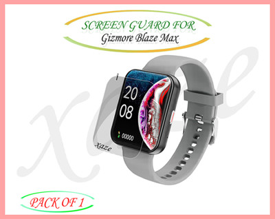 XAZE Screen Guard for Gizmore Blaze Max Smartwatch(Pack of 1)