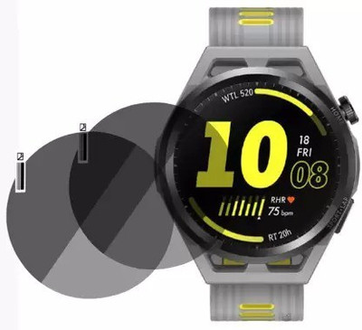 KONG FU MA Tempered Glass Guard for Huawei Watch GT Runner Smartwatch(Pack of 1)