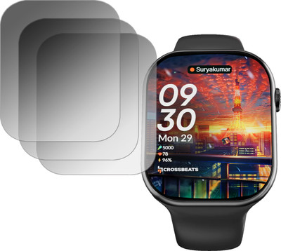 EJZATI Screen Guard for CROSSBEATS IGNITE NEXUS SMARTWATCH, SCREEN GUARD(Pack of 3)