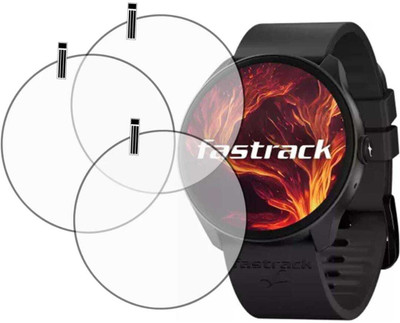 DB Tempered Glass Guard for Fastrack Revoltt FR1 Pro Smartwatch(Pack of 3)