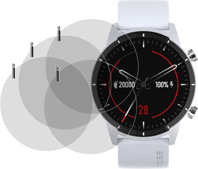 XAZE Screen Guard for Noise NoiseFit Core 2 Buzz Smartwatch(Pack of 4)