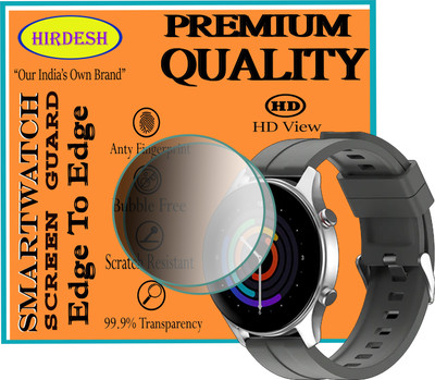 hirdesh Screen Guard for NoiseFit Evolve 2 Play(Pack of 2)