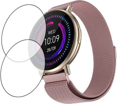TWUAOP Screen Guard for FIRE BOLTT DESTINY SMARTWATCH(Pack of 2)