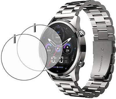 MOKPLZ Screen Guard for NOISE NOISEFIT HALO PLUS SMARTWATCH(Pack of 2)