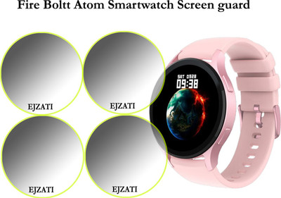EJZATI Screen Guard for Fire Boltt Atom Smartwatch(Pack of 4)
