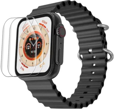 OVMYX Screen Guard for Fire-Boltt Supernova 1.78 AMOLED 368*448px High Resolution,BT Calling and 123 Sports Modes Smartwatch(Pack of 2)