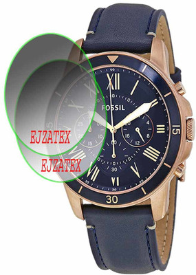 ejzatex Screen Guard for FOSSIL FS5268I GRANT SPOR ANALOG WATCH(Pack of 2)