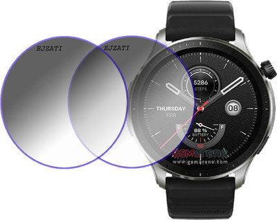 EJZATI Screen Guard for AMAZFIT GTR 4 SMARTWATCH(Pack of 2)