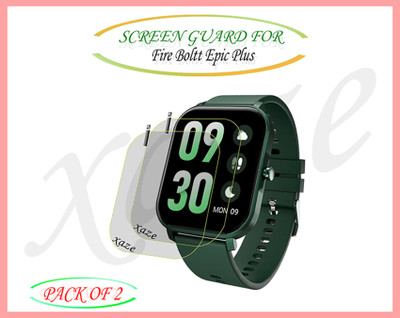 XAZE Screen Guard for Fire Boltt Epic Plus Smartwatch(Pack of 2)