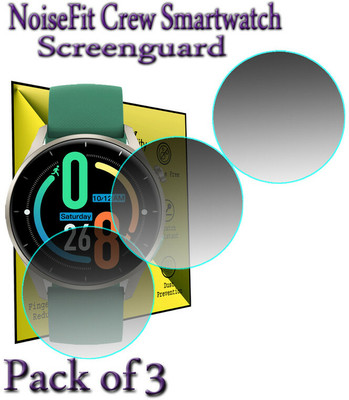 HIDEOUS Screen Guard for Noise NoiseFit Crew(Pack of 3)