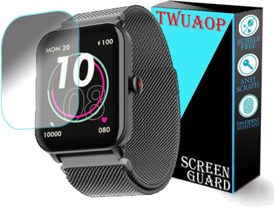 TWUAOP Screen Guard for BOAT WAVE FURY SMARTWATCH(Pack of 1)