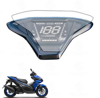 Moto Genius Screen Guard for Yamaha Aerox 155 Screen Guard Anti-Scratch, Fingerprint-Free, 9H Hardness(Pack of 1)