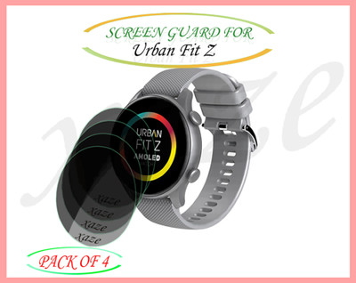XAZE Screen Guard for Urban Fit Z Smartwatch(Pack of 4)