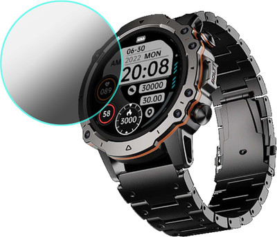 MOKPLZ Screen Guard for FIRE BOLTT MARSHAL SMARTWATCH(Pack of 1)