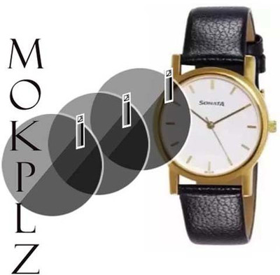 MOKPLZ Screen Guard for SONATA NN7987YL02WANALOG WATCH(Pack of 3)