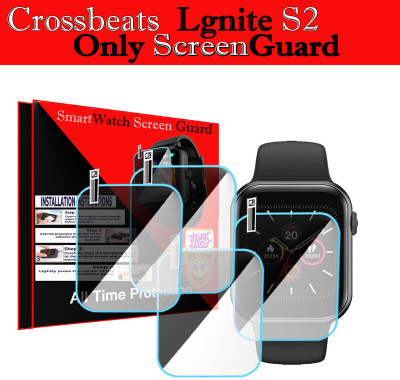 HIDEOUS Screen Guard for Crossbeats Ignite S2(Pack of 4)