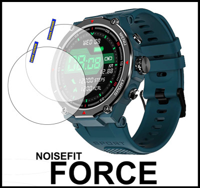 TWUAOP Screen Guard for NOISEFIT FORCE(Pack of 2)