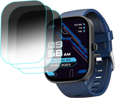 TWUAOP Screen Guard for BOAT WAVE CONVEX SMARTWATCH(Pack of 3)