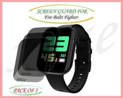 XAZE Screen Guard for Fire Boltt Fighter Smartwatch(Pack of 3)