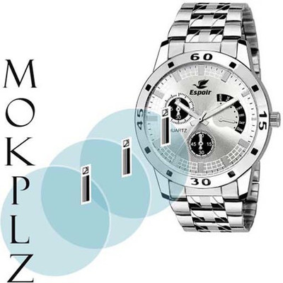 MOKPLZ Screen Guard for ESPOIR CHRONOGRAPH ES109 ANALOG WATCH(Pack of 3)