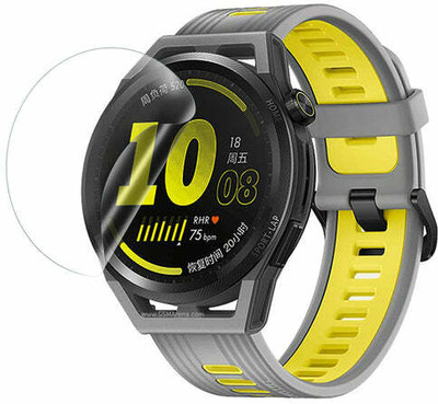 CUBES Screen Guard for Huawei Watch GT Runner | 1.43 Inch | Soft and Flexible | Touch Sensitive | Unbreakable | Ultra Thin| Edge To Edge TPU Film ( Not a Tempered Glass )(Pack of 2)