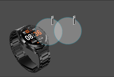 MOKPLZ Screen Guard for PTRON FORCE X11P SMARTWATCH(Pack of 2)