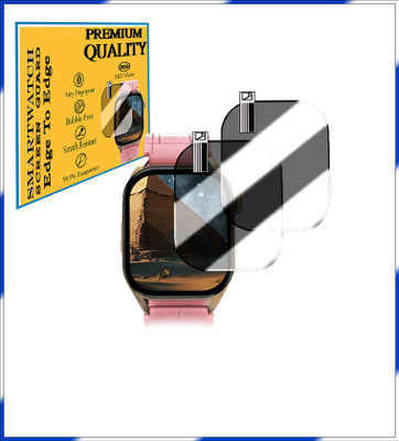 EZGER Screen Guard for Fire Boltt Emperor Smartwatch(Pack of 2)