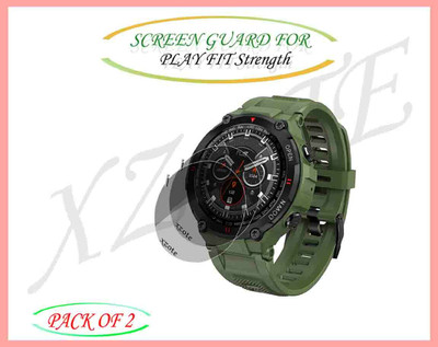 XAZE Screen Guard for PLAY FIT Strength Smartwatch(Pack of 2)