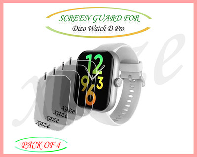 XAZE Screen Guard for Dizo Watch D Pro Smartwatch(Pack of 4)