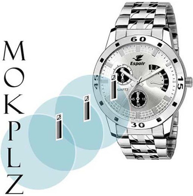 MOKPLZ Screen Guard for ESPOIR CHRONOGRAPH ES109 ANALOG WATCH(Pack of 3)