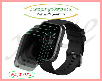 XAZE Screen Guard for Fire Boltt Starcross Smartwatch(Pack of 4)