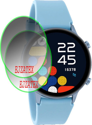 ejzatex Screen Guard for FASTRACK REFLEX PLAY PLUS SMARTWATCH(Pack of 2)